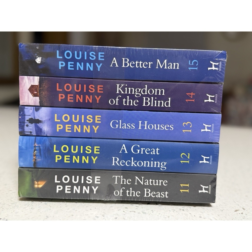 Louise Penny New Paperback Book Set
